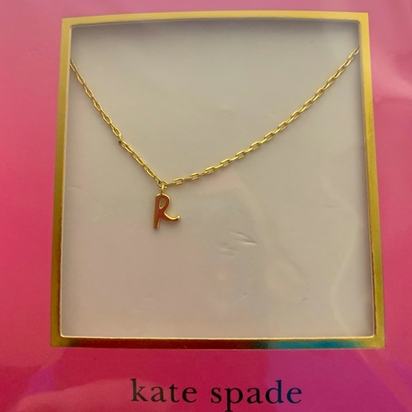 kate spade Jewelry - NWT. Kate Spade One in a million  “R” necklace .